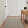 vidaXL Tapis de couloir aspect sisal platina 80x300 cm
