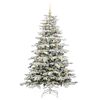 vidaXL Sapin de No&euml;l Artificiel &agrave; Branches Articul&eacute;es Blanc 180 cm
