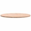 vidaXL Dessus de table &Oslash;80x2,5 cm rond bois massif de h&ecirc;tre