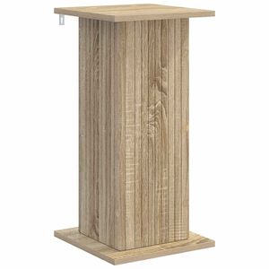 vidaXL Support de Plante Ch&ecirc;ne Sonoma 30,5 x 30 x 60,5 cm