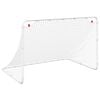 vidaXL But de football Blanc 122x81x81 cm Acier