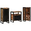 vidaXL Ensemble de mobilier de salle de bain 3 pcs Bois Recyclé Solide