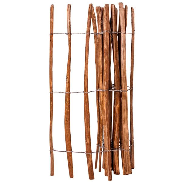 vidaXL Cl&ocirc;ture &agrave; piquets Bois de noisetier 120x250 cm