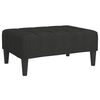 vidaXL Repose-pied Noir 78x56x32 cm Tissu