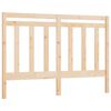 vidaXL T&ecirc;te de lit 126x4x100 cm Bois massif de pin