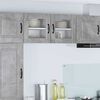 vidaXL Armoire de cuisine Lucca 2 pcs Gris b&eacute;ton 40 x 31 x 40 cm