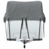 vidaXL Housse de toit de caravane gris 900x300 cm tissu non tiss&eacute;