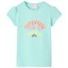 T-shirt pour enfants aqua clair 140