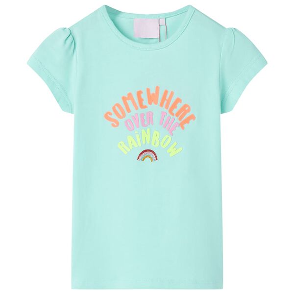 T-shirt pour enfants aqua clair 140