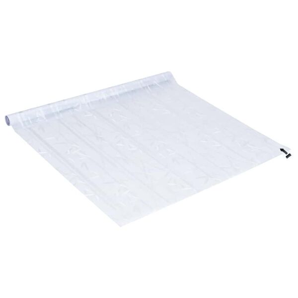 vidaXL Film de fen&ecirc;tre statique Motif bambou 60 x 500 cm PVC