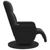 vidaXL Fauteuil de massage inclinable Noir 91 x 71 x 105 cm Velours