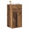 vidaXL Buffet avec tiroir Bois ancien 38 x 34 x 75 cm