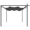 vidaXL Pergola avec toit rétractable anthracite 295x292x230 cm