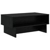 vidaXL Table basse Ch&ecirc;ne noir 80 x 46 x 35 cm Bois d'ing&eacute;nierie