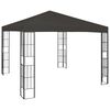 vidaXL Belv&eacute;d&egrave;re 3x3 m Anthracite