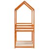 vidaXL Lit superposé sans matelas cire marron 75x190 cm pin massif