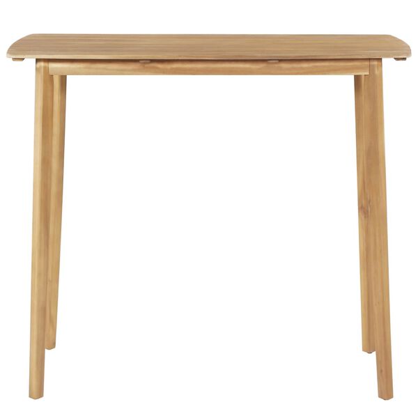 vidaXL Table de bar 120x60x105 cm Bois d'acacia massif
