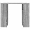 vidaXL Bureau Gris Sonoma 90 x 50 x 75 cm Bois d'ingénierie