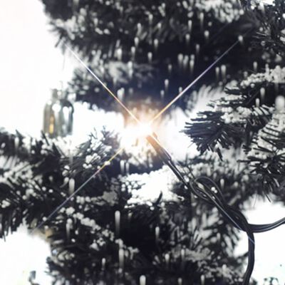 Sapin de Noel 170 cm avec neige tombante