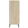 vidaXL Buffet chêne sonoma 69,5x34x90 cm bois d'ingénierie