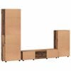 vidaXL Ensemble meuble TV FLORIN Bois ancien Bois d'ing&eacute;nierie