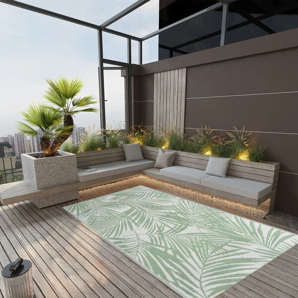 vidaXL Tapis d'extérieur ARAKIL Vert 160x230 cm PP