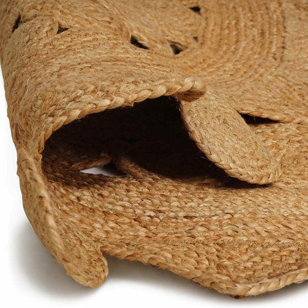 vidaXL Tapis Marron &Oslash; 240 cm Jute