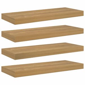 vidaXL &Eacute;tag&egrave;re Murale 4 pcs Marron 50 x 23 x 4 cm Bois d'ing&eacute;nierie