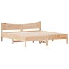vidaXL Cadre de lit sans matelas 200x200 cm bois massif de pin