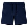 vidaXL Short pour enfants bleu marine 128