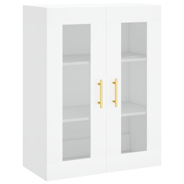 vidaXL Armoire murale blanc 69,5x34x90 cm