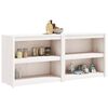 vidaXL Armoires de cuisine d'ext&eacute;rieur 2 pcs blanc bois de pin massif