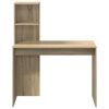 vidaXL Bureau Ch&ecirc;ne sonoma 102 x 50 x 124 cm Bois d'ing&eacute;nierie