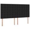 vidaXL Lit de Rangement Noir 180 x 200 cm Cuir synth&eacute;tique