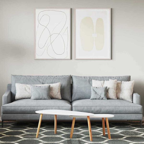 vidaXL Peinture murale Marron 16,5 x 16,5 x 15,9 cm Impression murale