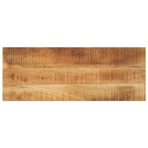 vidaXL Dessus de table rectangulaire bois massif de manguier brut