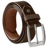 vidaXL Ceinture pour hommes Cuir Marron 95 cm