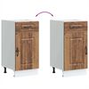 vidaXL Armoire de cuisine Kalmar vieux bois bois d'ing&eacute;nierie