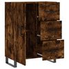 vidaXL Buffet ch&ecirc;ne fum&eacute; 69,5x34x90 cm bois d'ing&eacute;nierie