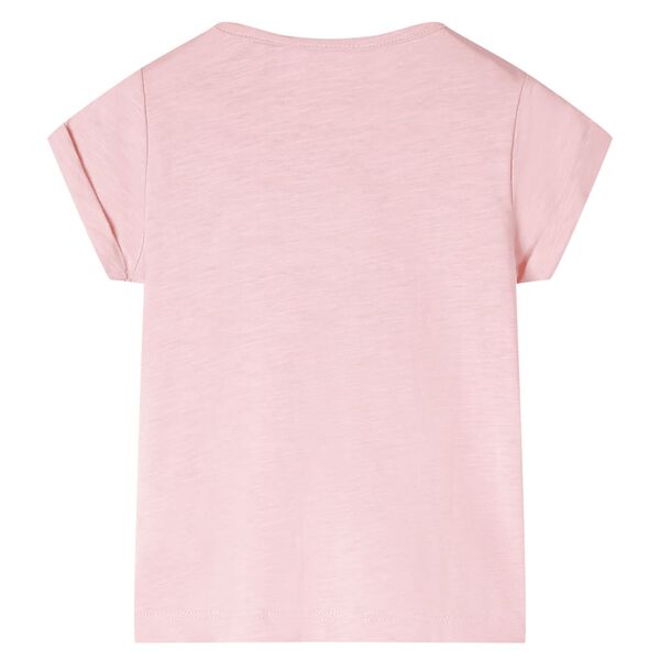 T-shirt pour enfants rose clair 140
