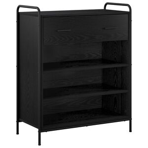 vidaXL Cabinet &agrave; chaussures 76 x 36,5 x 93 cm Bois d'ing&eacute;nierie