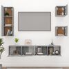 vidaXL Ensemble de meubles TV 5 pcs Sonoma gris Bois d'ing&eacute;nierie