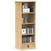 vidaXL Armoire &agrave; CD Corona 40x30x110 cm bois de pin massif