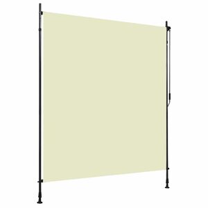 vidaXL Store roulant d'ext&eacute;rieur 200 x 270 cm Cr&egrave;me