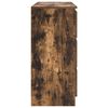 vidaXL Buffet ch&ecirc;ne fum&eacute; 100x35x76 cm bois d'ing&eacute;nierie
