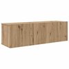vidaXL Ensemble meuble TV 6 pcs ch&ecirc;ne artisanal Bois d'ing&eacute;nierie