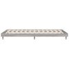 vidaXL Cadre de lit sans matelas sonoma gris 90x200 cm