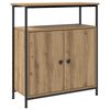 vidaXL Buffet ch&ecirc;ne artisanal 70x30x80 cm bois d'ing&eacute;nierie