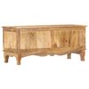 vidaXL Bo&icirc;te de rangement 100x38x45 cm Bois de manguier solide