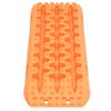 vidaXL Planches de traction 2 pc Orange 106x30,5x7 cm Nylon